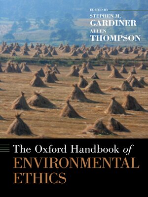 cover image of The Oxford Handbook of Environmental Ethics